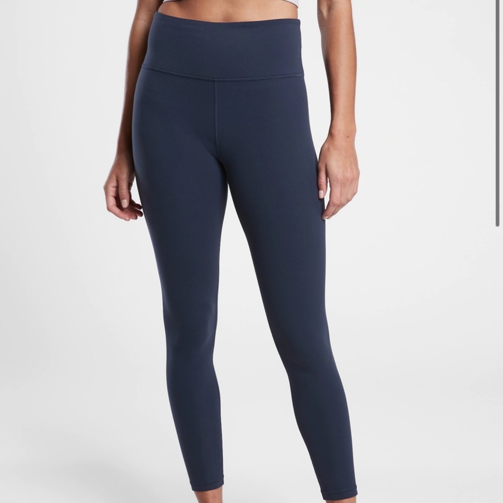 Athleta Elation navy tights